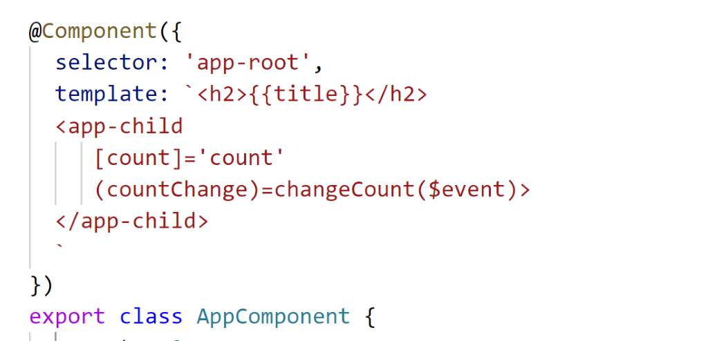 If you look at the code, it is a combination of property binding and event binding If you look at the code, it is a combination of property binding and event binding
