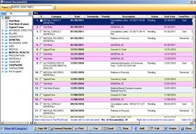 example EHR screenshot