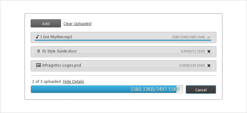 ASP.NET 웹 업로드: 다중 파일 업로드