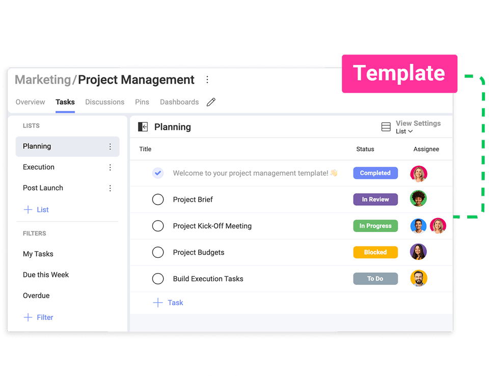 Project Management Software For Data Driven Teams Slingshot