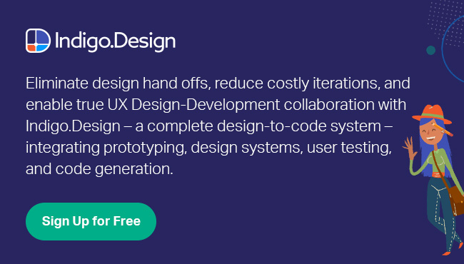 Indigo.Design - A Unified Platform for Visual Design, UX Prototyping, Code Generation, and App Development