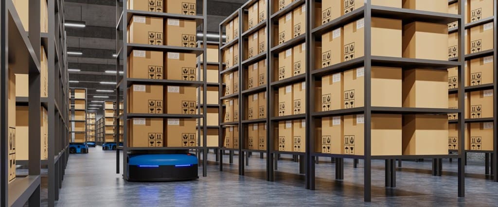 WES（倉庫自動化システム）イメージ 