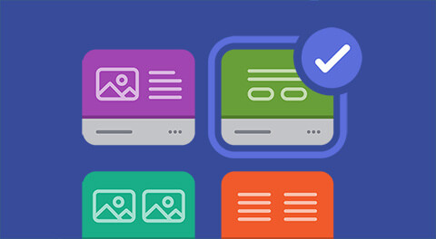 List of options with top right selected after determining ROI