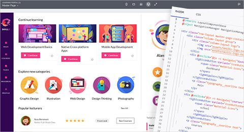 App Dashboard showing Learning Portal