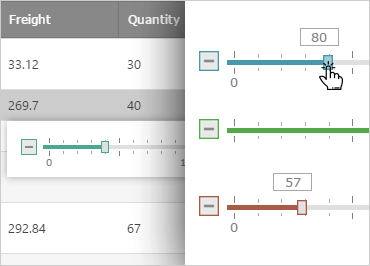 ASP.NET Sliders