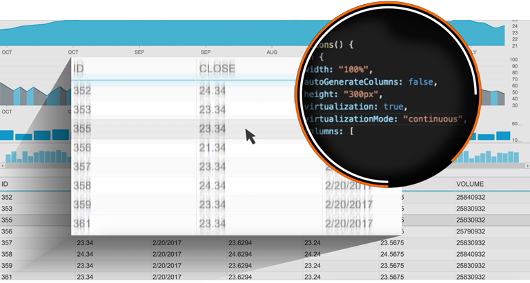 Ignite UI Write Fast Lesson: Fast, smooth data grid scrolling