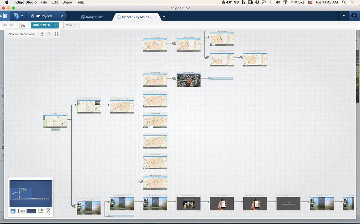 Indigo.Design's clean, uncluttered interface lets designers focus more on the what they are designing.