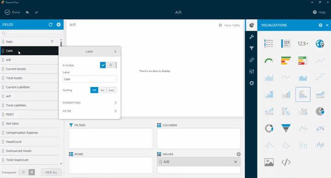 Create dashboards and analyze your data anywhere