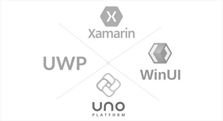 크로스 플랫폼 프레임워크 -Xamarin, UWP, WinUI 및 Uno