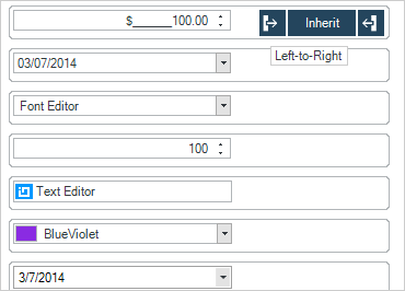 Controles del cuadro combinado de WinForms