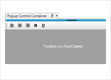 WinForms Popup Containers