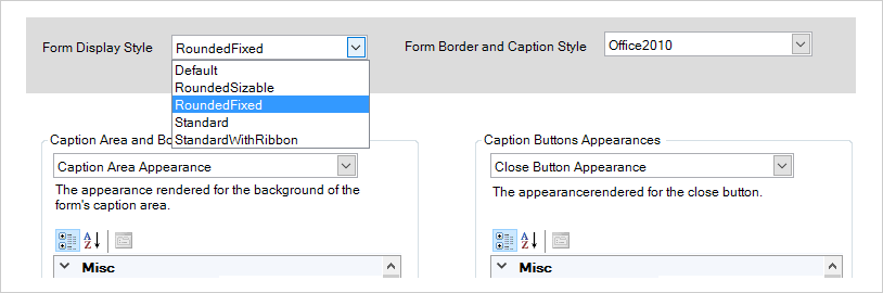 WinForms Rounded Forms