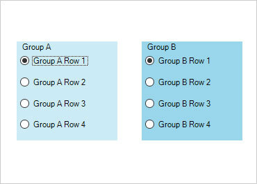 WinForms Selection