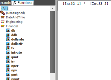 WinForms Calc Manager 내장 수식