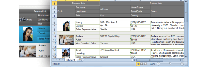 WinForms High Fidelity