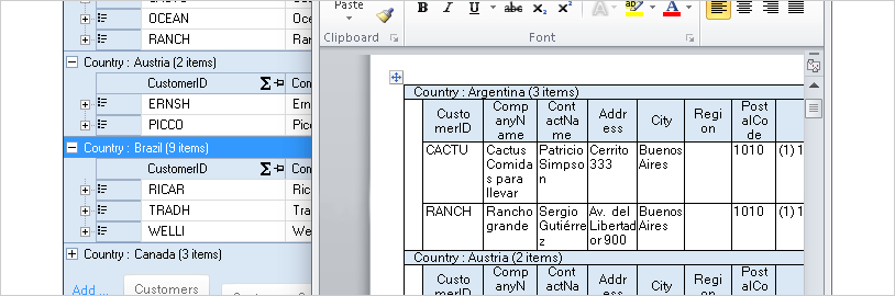 WinForms Grid Formatting