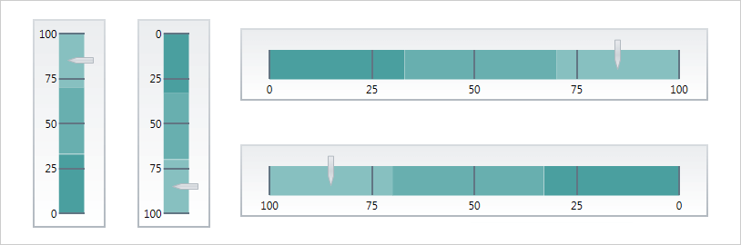 WinForms Customizable orientation views