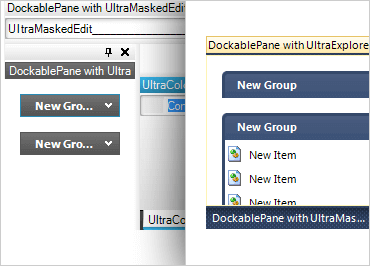 WinForms Dock Manager