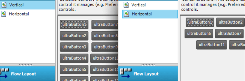WinForms Layout Manager Flow Example