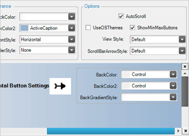 Desplazamiento del panel de WinForms