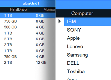 WinForms 확대/축소 패널