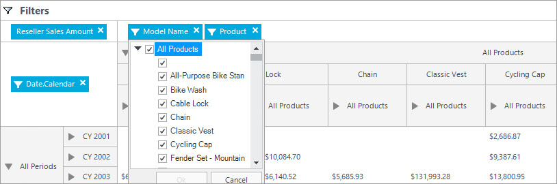 WinForms Interactive Filtering & Analysis