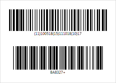 Identificación precisa mediante formatos de códigos de barras de visualización estándar