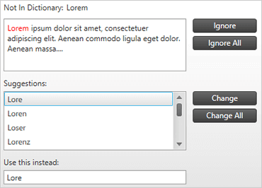 WPF Spell Checker