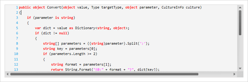 Syntax Highlighting