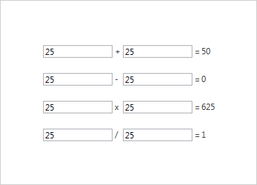 Administrador de cálculo de WPF