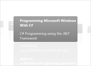 WPF 캐러셀 목록 상자