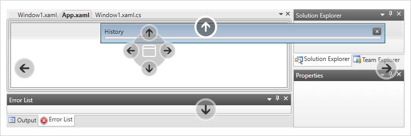 Customizable Docking Indicators