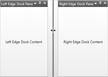 Resize Content with Splitters