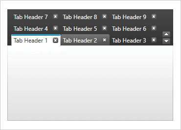 Stackable Tabs