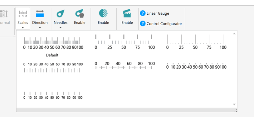 Pre-set Scale Customizations for WPF Linear Gauge Control
