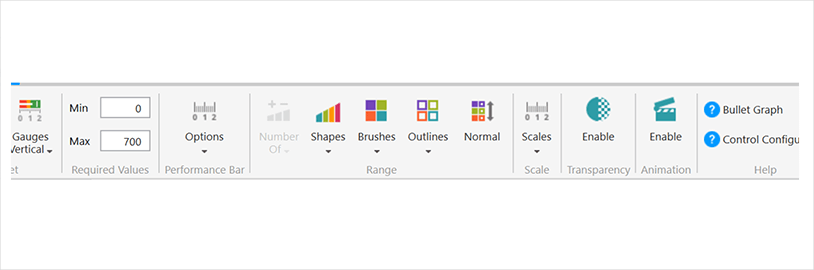 Xamarin Visually Configure Your Bullet Graph