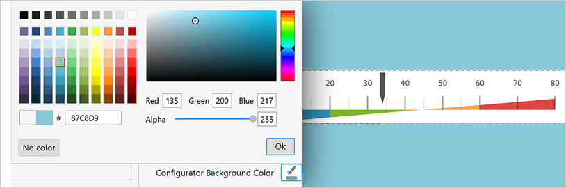 Xamarin Linear Gauge: Orientation