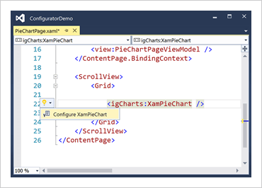 Xamarin 데이터 차트