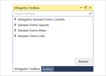 Xamarin Gráfico de datos