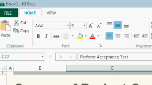 WPF: Excel에서 영감을 받은 UI