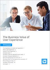 Business value of UX