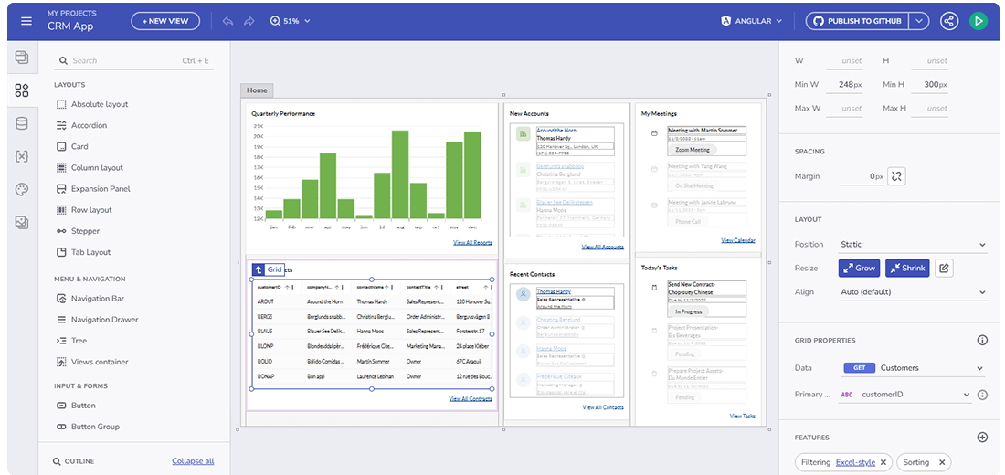 Low-Code Application Development Platform - App Builder™