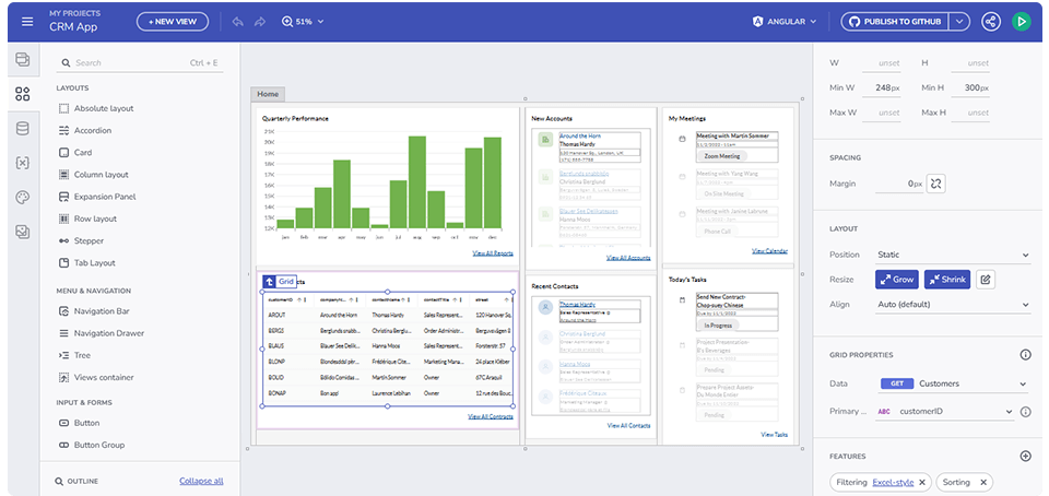 Low-Code Application Development Platform - App Builder™