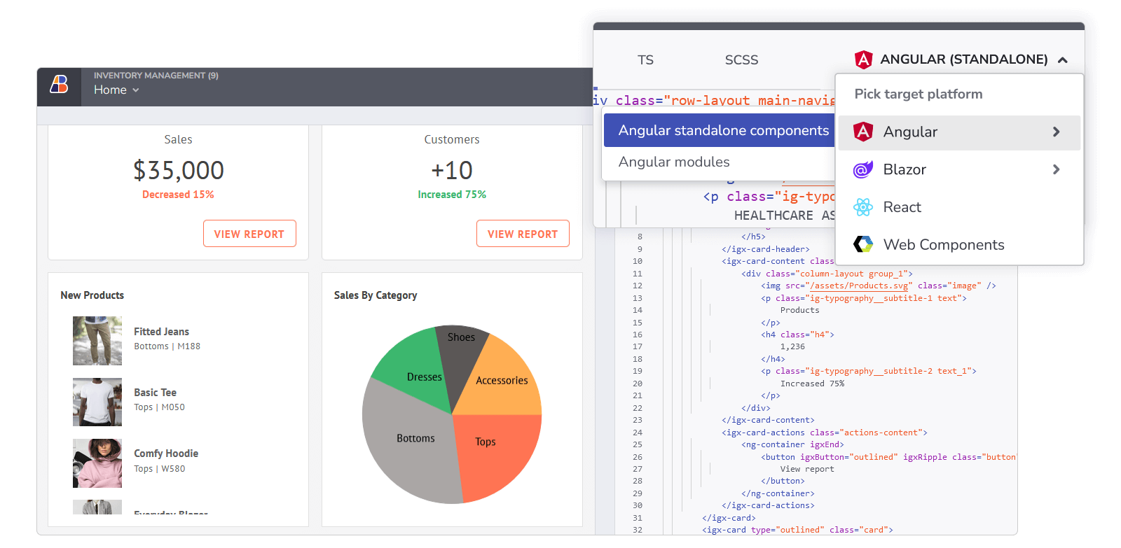 Low-Code WYSIWYG Drag & Drop Tool