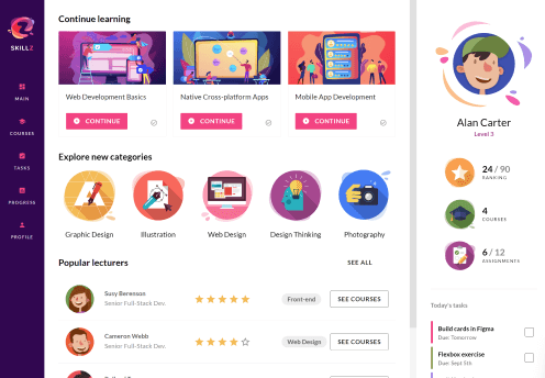 Blazor Learning Portal App