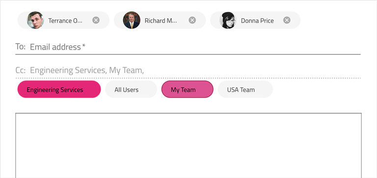 Angular 데이터 그리드의 칩