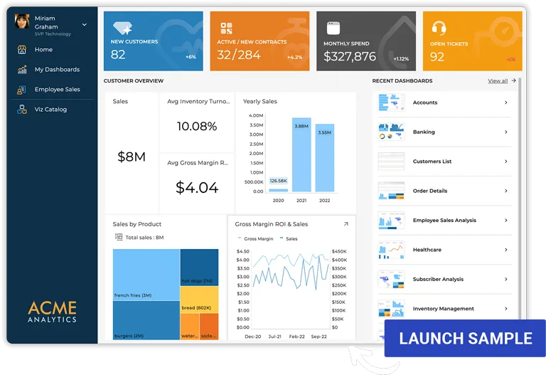 Reveal Embedded Analytics