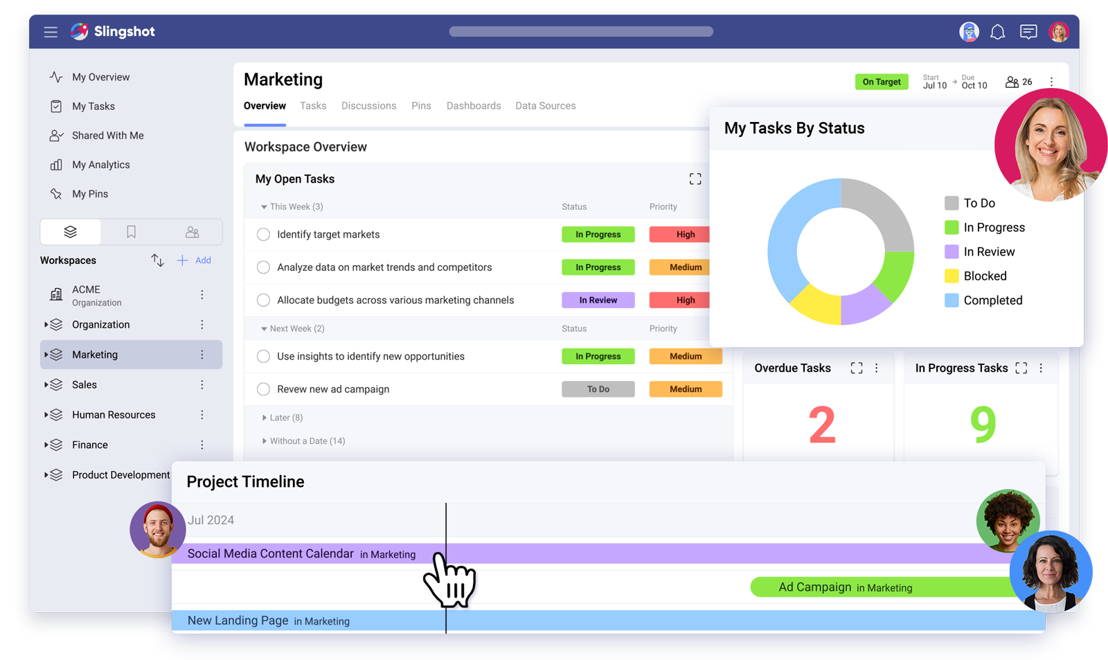 Custom task types in Slingshot Project Management