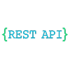 Logotipo de API de descanso