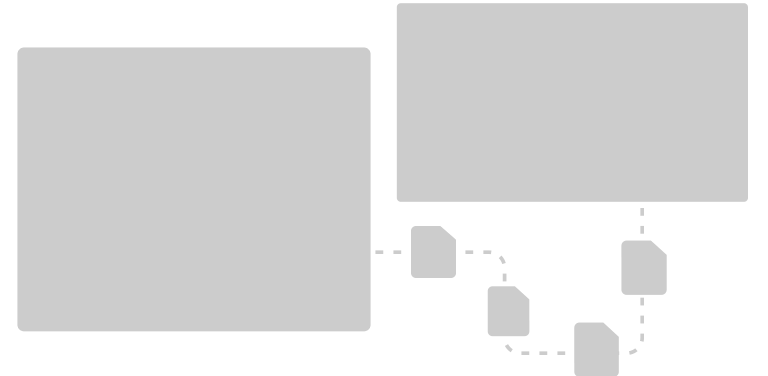 Slingshot featuring content and asset files in content board and tasks